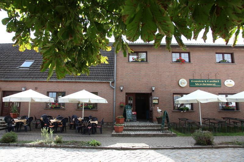 Pension & Gasthof Storchennest Gross Quassow Zewnętrze zdjęcie